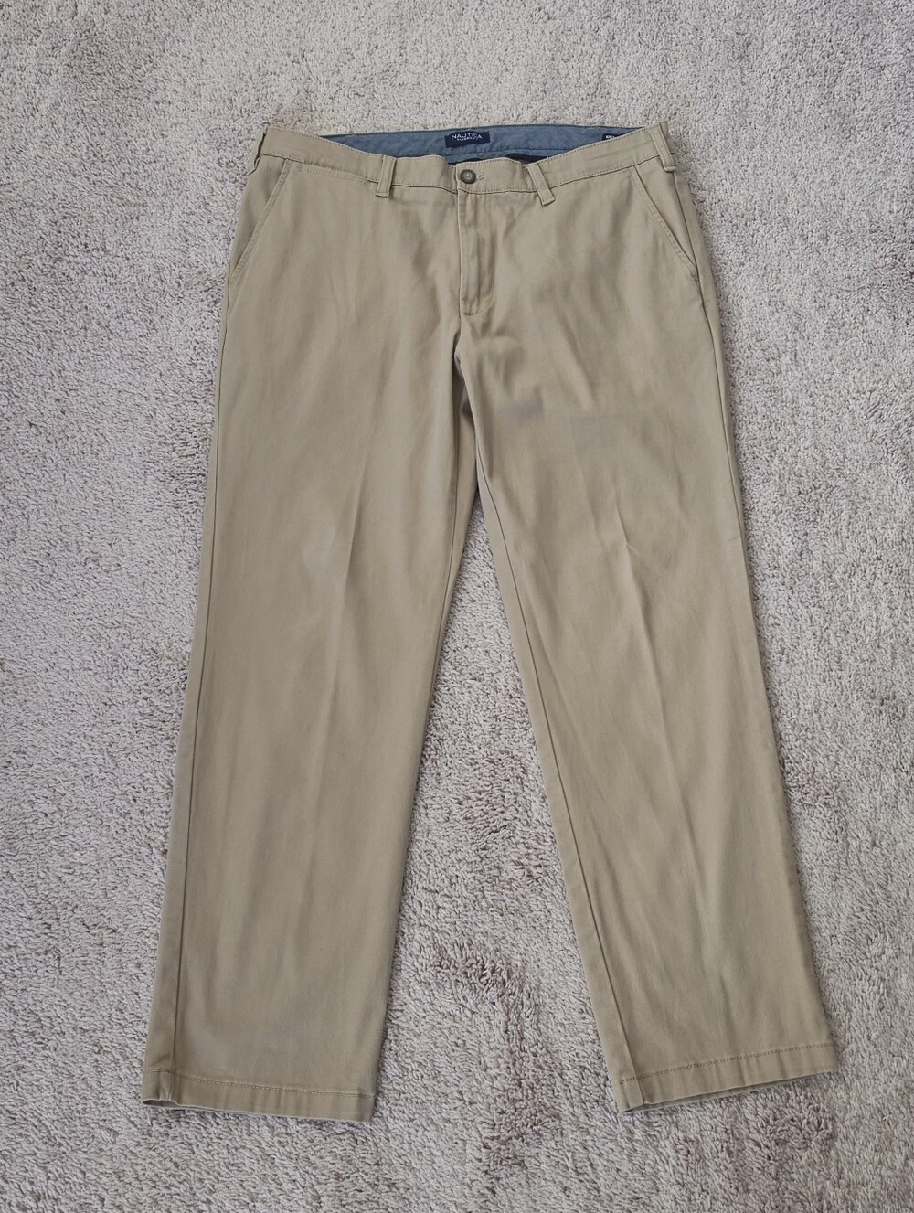 Nautica Men's Khaki Chino Pants